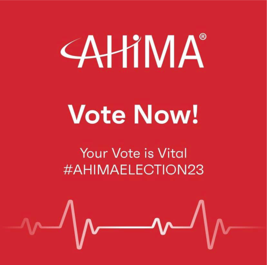 AHIMA Vote Now
